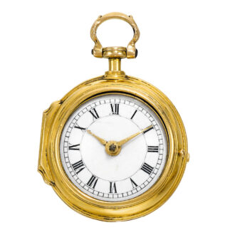 An English extremely small and rare gold verge watch Circa 1775