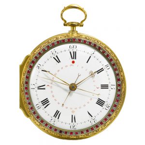 An English large quarter striking cylinder coach watch Circa 1785