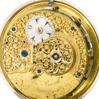 An English silver quarter striking and repeating watch Circa 1791