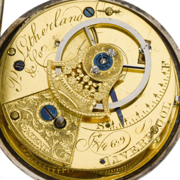 An early English silver pair cased rack lever watch Circa 1795 An early English silver pair cased rack lever watch Circa 1795