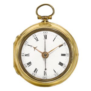 An English Debaufre-type escapement and stop slide Circa 1783