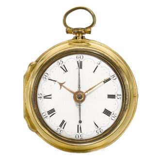 An English Debaufre-type escapement and stop slide Circa 1783