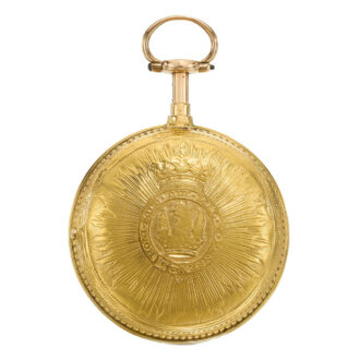 English quarter repeating centre seconds duplex watch Circa 1804