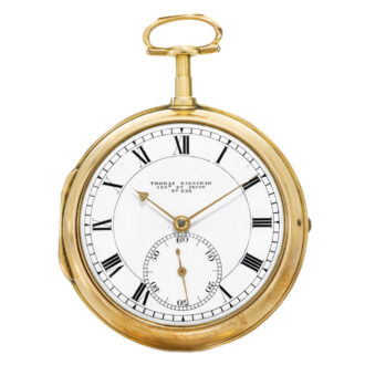 English gold pocket chronometer by Thomas Earnshaw Circa 1801
