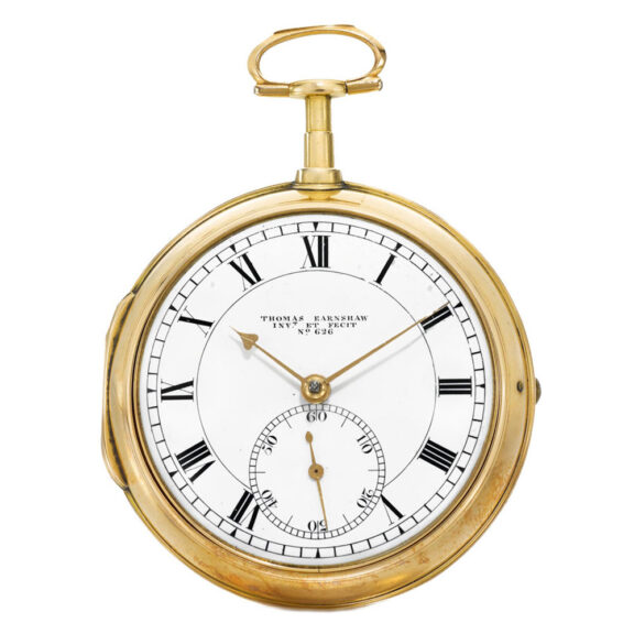 English gold pocket chronometer by Thomas Earnshaw Circa 1801