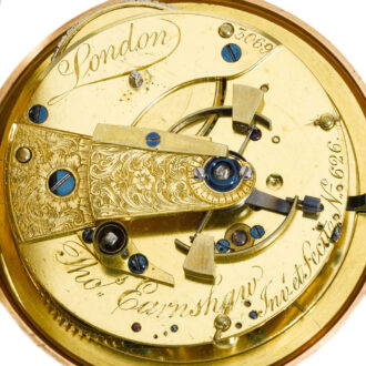 English gold pocket chronometer by Thomas Earnshaw Circa 1801