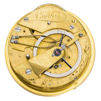 An English fine gilt-metal pocket chronometer Circa 1803