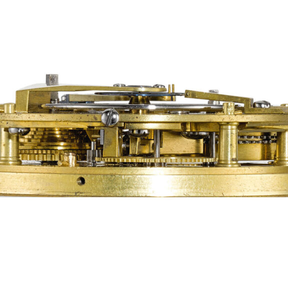 An English fine gilt-metal pocket chronometer Circa 1803 An English fine gilt-metal pocket chronometer Circa 1803