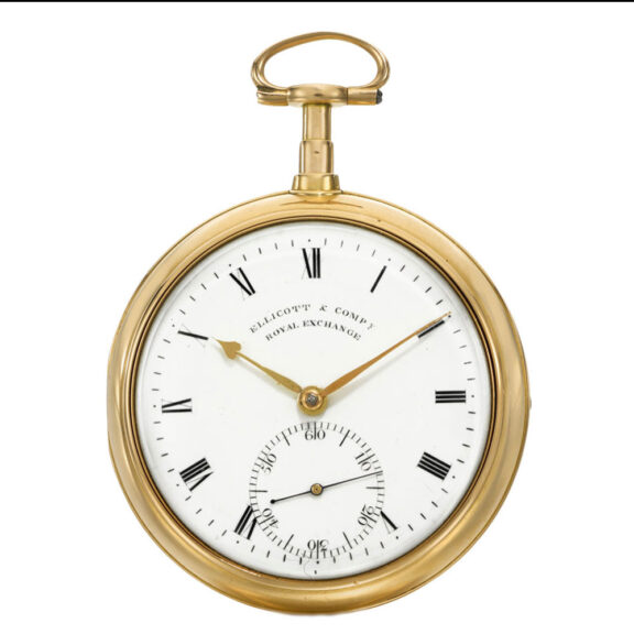 An English fine gold pair cased pocket chronometer Circa 1803