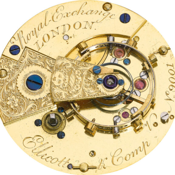 An English fine gold pair cased pocket chronometer Circa 1803 An English fine gold pair cased pocket chronometer Circa 1803