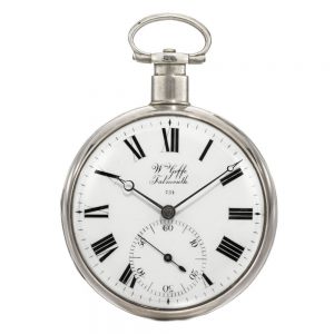An English silver consular cased pocket chronometer Circa 1818