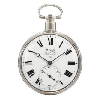 An English silver consular cased pocket chronometer Circa 1818