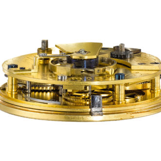 An English silver consular cased pocket chronometer Circa 1818