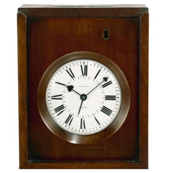 An English silver half quarter repeating alarm watch Circa 1821 An English silver half quarter repeating alarm watch Circa 1821