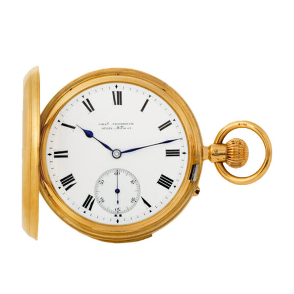 English yellow gold minute repeating watch Circa 1900