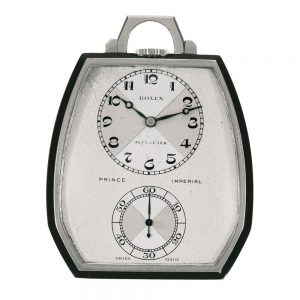 Fine Swiss stainless steel dress pocket watch Circa 1940