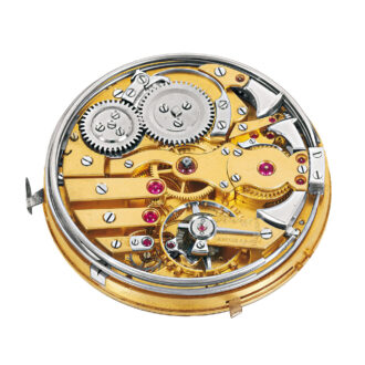 Swiss gold repeating pocket watch with carillon Circa 1915