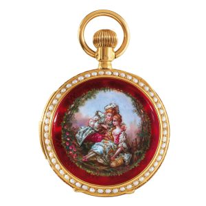 Swiss gold minute repeater for the Chinese market Circa 1900