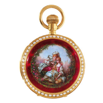 Swiss gold minute repeater for the Chinese market Circa 1900