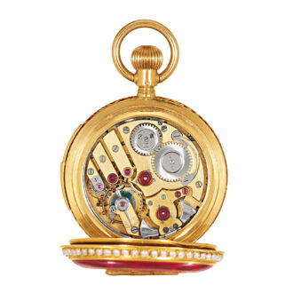 Swiss gold minute repeater for the Chinese market Circa 1900