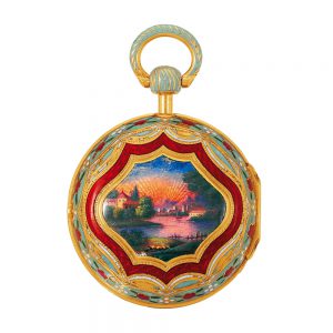 English gold, enamel watch for the Islamic market Circa 1815