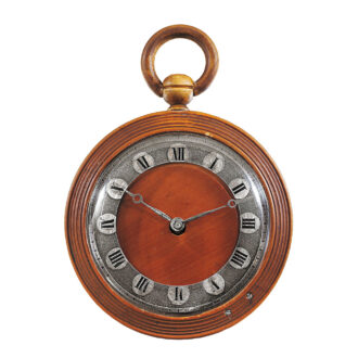 Russian wooden watch with birchwood movement Circa 1820