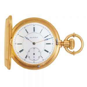 Swiss gold watch made for the American market Circa 1875