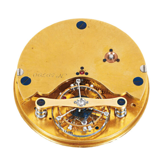 English 18k gold one minute tourbillon watch Circa 1904 English 18k gold one minute tourbillon watch Circa 1904