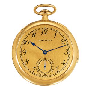 Slim Swiss gold repeating dress pocket watch Circa 1910
