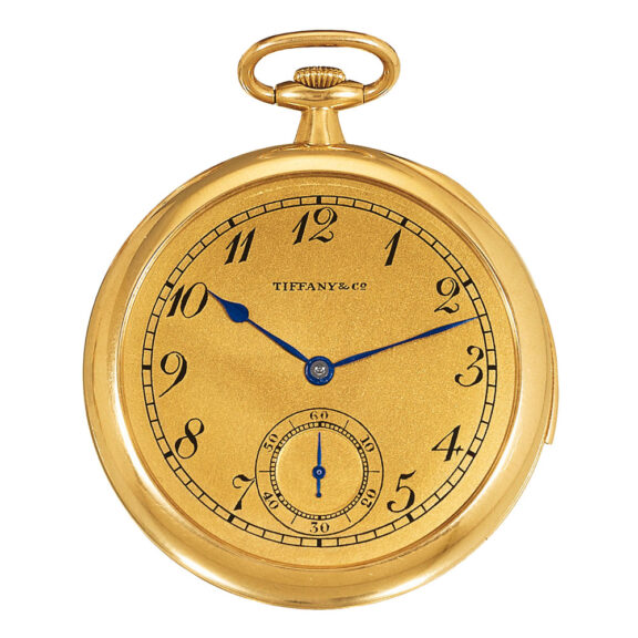 Slim Swiss gold repeating dress pocket watch Circa 1910