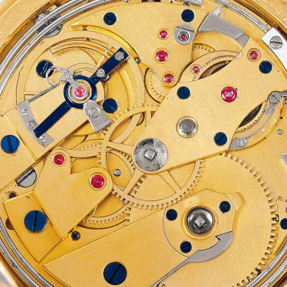 Swiss gold enamel watch for the Islamic market Circa 1830 Swiss gold enamel watch for the Islamic market Circa 1830