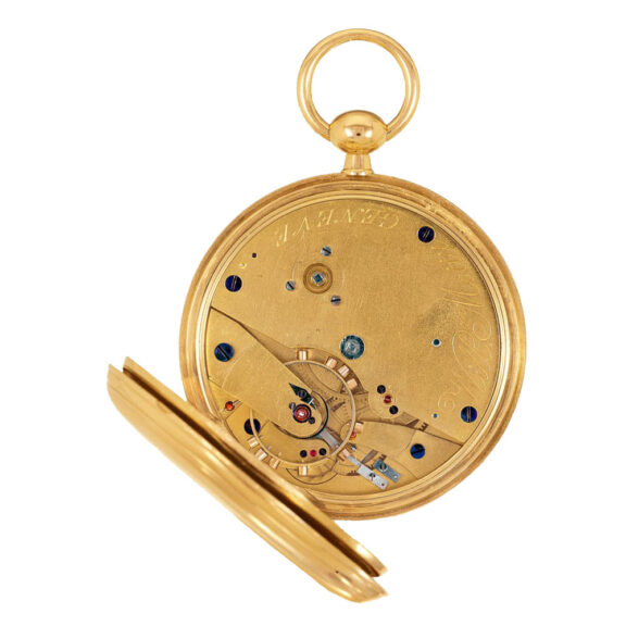 Swiss gold watch made for the English market Circa 1850