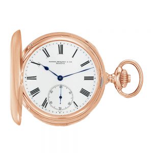 Swiss 18k pink gold minute repeating pocket watch Circa 1898