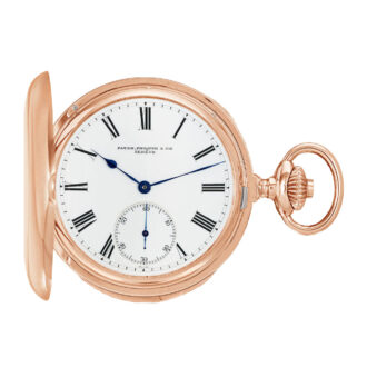 Swiss 18k pink gold minute repeating pocket watch Circa 1898
