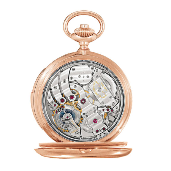 Swiss 18k pink gold minute repeating pocket watch Circa 1898 Swiss 18k pink gold minute repeating pocket watch Circa 1898