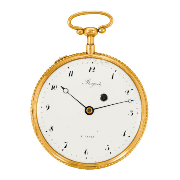 French yellow gold quarter repeating pocket watch Circa 1795