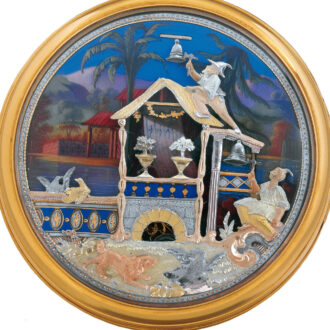 Excellent Swiss gold repeating automaton watch Circa 1815