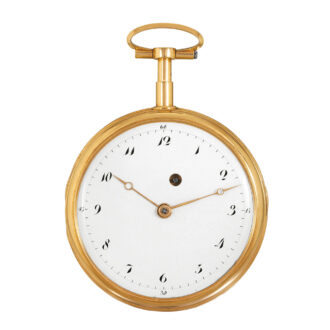Excellent Swiss gold repeating automaton watch Circa 1815