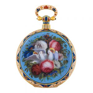 Swiss gold duplex watch for Chinese market Circa 1830
