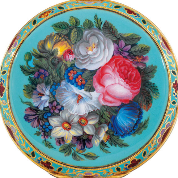 Swiss gold and enamel watch for Chinese market Circa 1830 Swiss gold and enamel watch for Chinese market Circa 1830