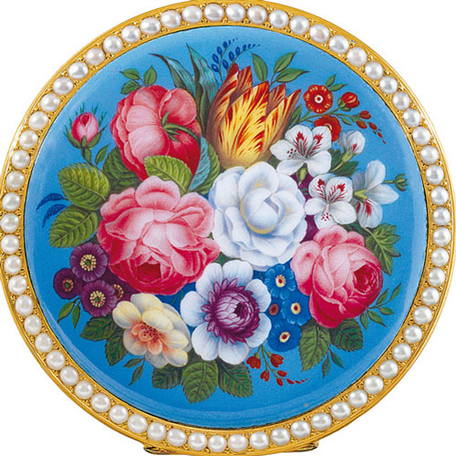 Swiss gold and enamel watch for Chinese market Circa 1850 Swiss gold and enamel watch for Chinese market Circa 1850
