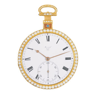 English gold cylinder watch for Chinese market Circa 1819