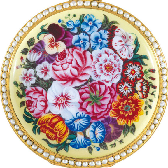 Swiss gold and enamel watch for Chinese market Circa 1850 Swiss gold and enamel watch for Chinese market Circa 1850