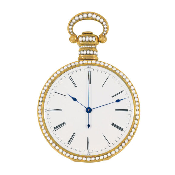 Swiss gold and enamel watch for Chinese market Circa 1850 Swiss gold and enamel watch for Chinese market Circa 1850