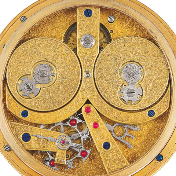 Swiss gold and enamel watch for Chinese market Circa 1850 Swiss gold and enamel watch for Chinese market Circa 1850