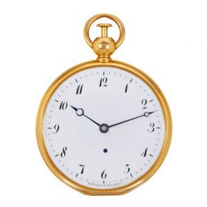 French gold half quarter repeating pocket watch Circa 1813