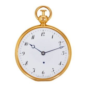 French gold half quarter repeating pocket watch Circa 1813