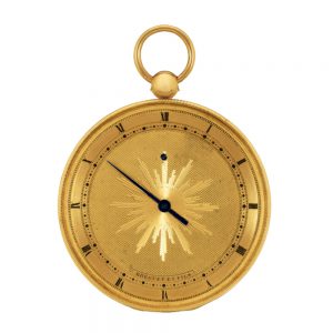 French gold watch with ruby cylinder escapement Circa 1806