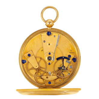 French gold watch with ruby cylinder escapement Circa 1806