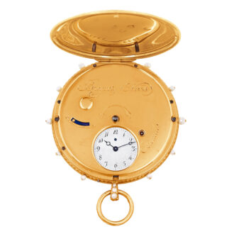 French gold Montre Médaillon à Tact watch Circa 1805 French gold Montre Médaillon à Tact watch Circa 1805